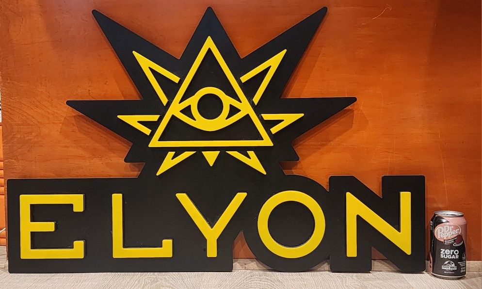 Elyon Cannabis Brand Sign