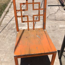 Set Of 6 Wooden Chairs 