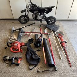 Tools And Dirt Bike