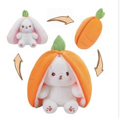 Carrot Rabbit Plush Toy ( Kids of all ages) 