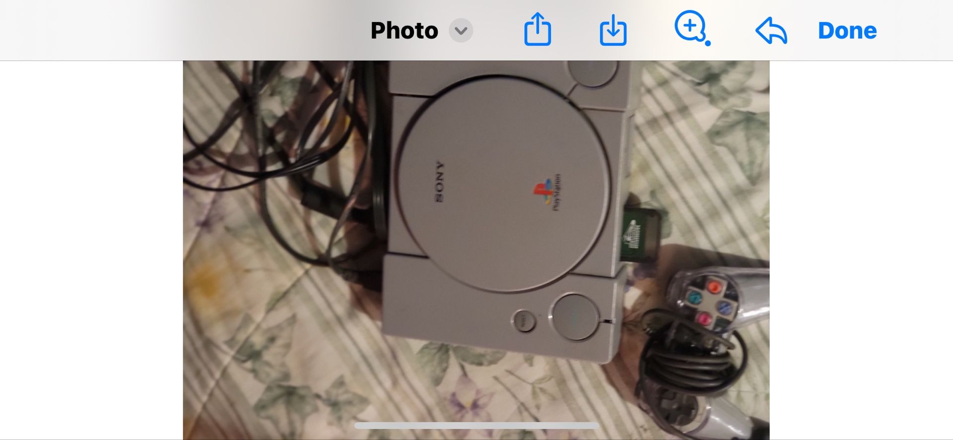 PlayStation 1 W/controller