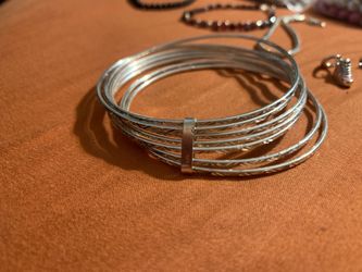 Beautiful beads and Sterling Silver bracelets