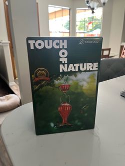 Kingstard Glass Hummingbird Feeder