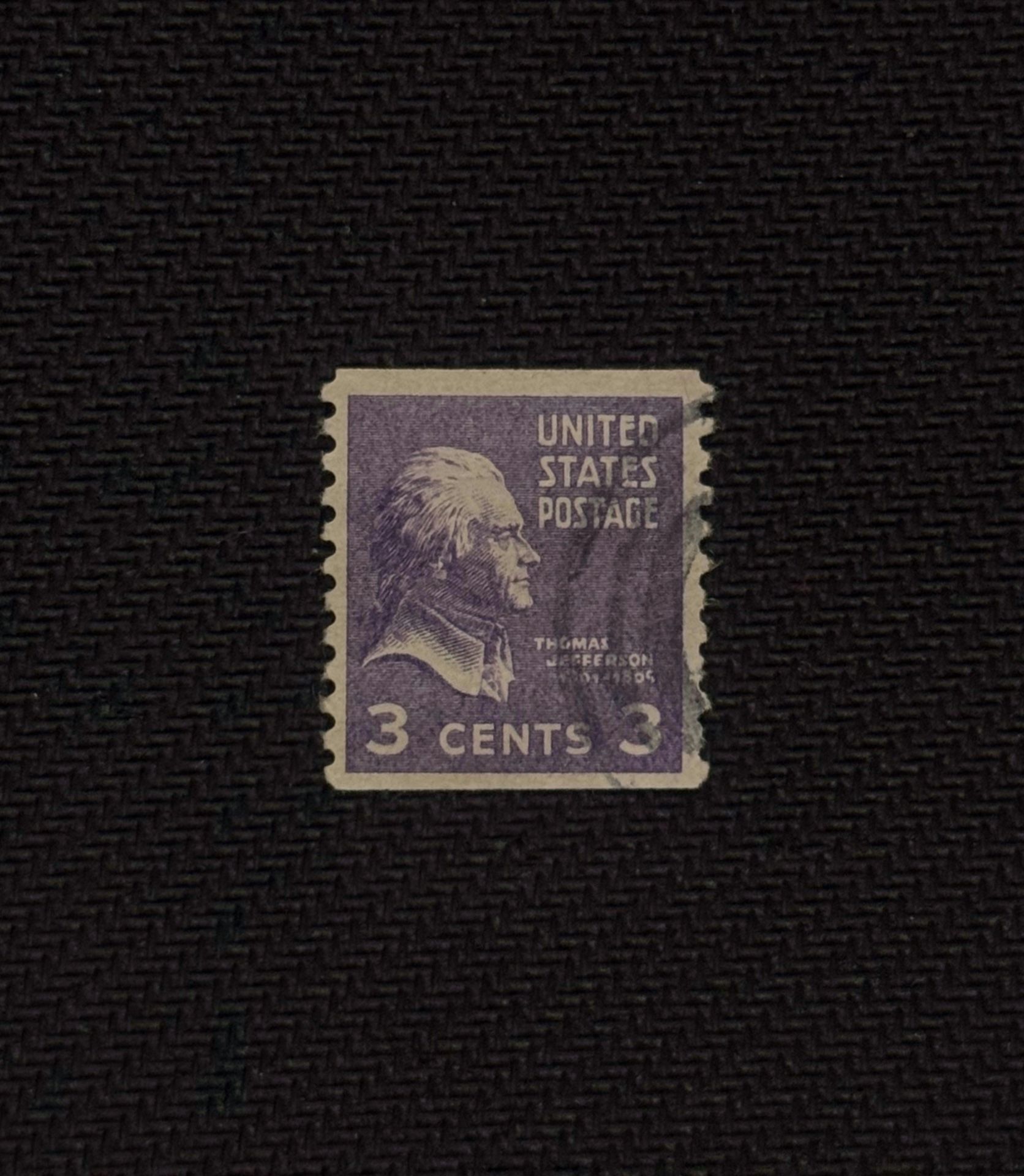 Rare 1932 Thomas Jefferson 3 Cent Stamp VF Condt.