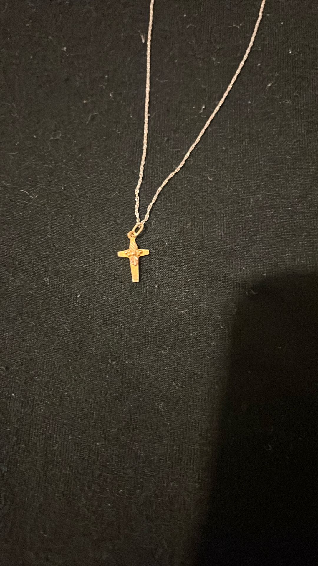 14k Gold Chain Whit Necleses One Whit Small bracelet