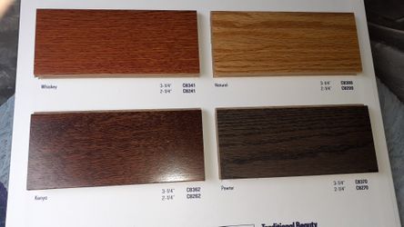 Solid oak plank