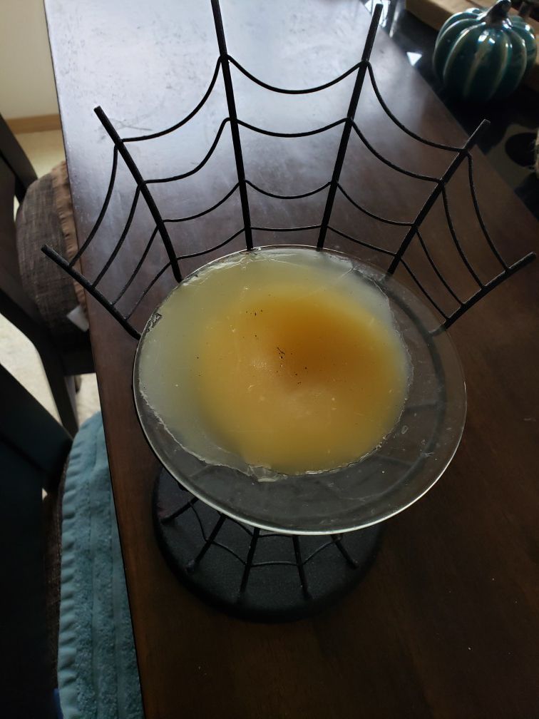 Partylite Halloween Spider Web Candle Holder