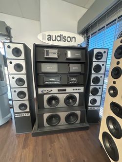 Audison & Hertz Interactive Retail Showroom Display Wall Speaker Sound Stage