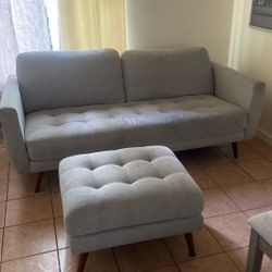 Gray Comfy Couch