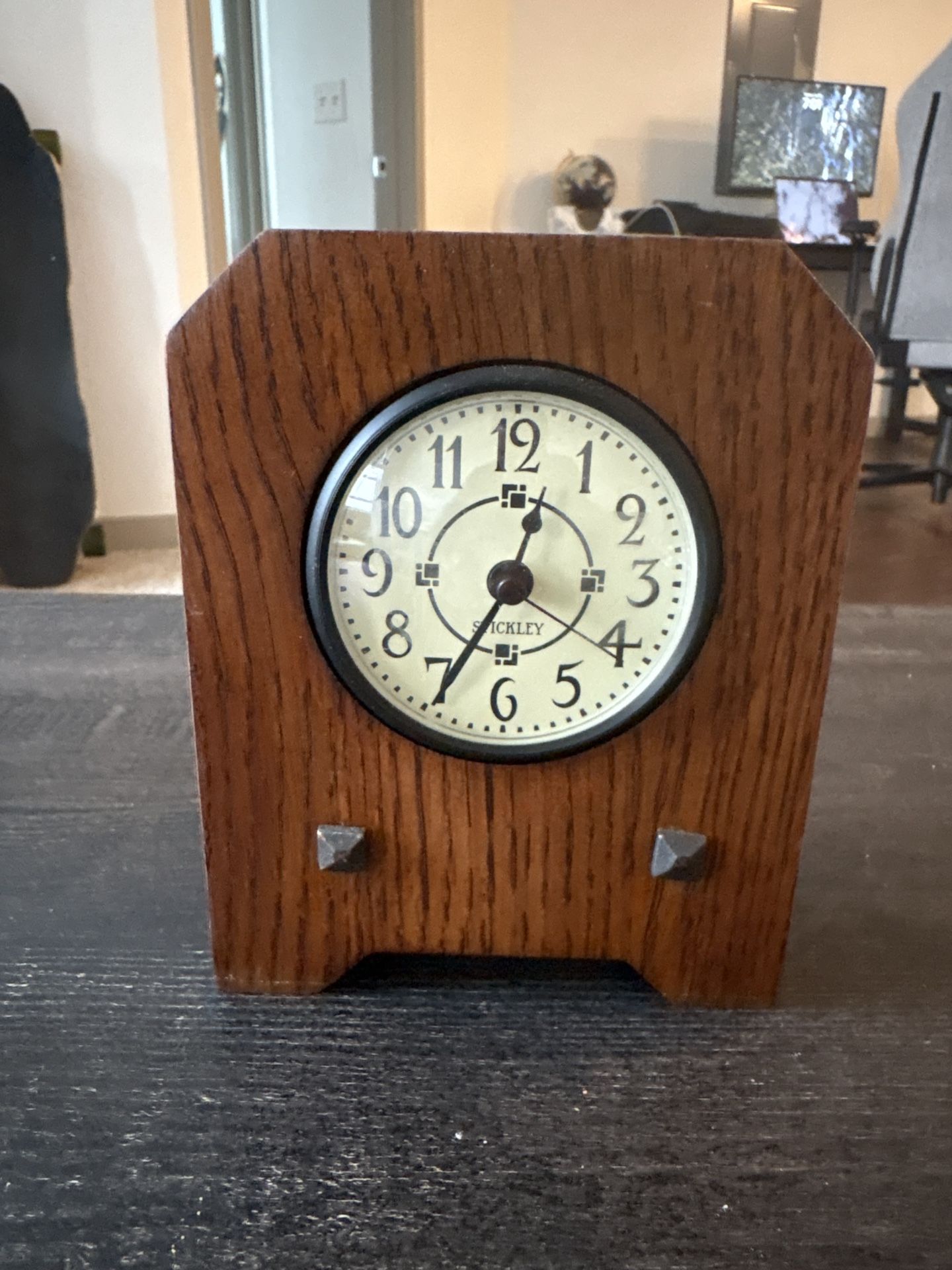 Stickley Wooden Mantel Clock