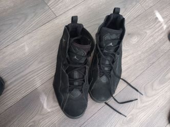 Men black Jordans