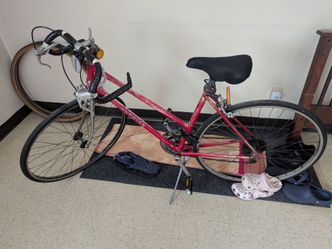 1984 Vintage Schwinn World Touring Bike with Kryptonite and Trek locks included