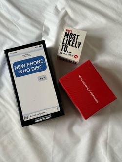 party card game set