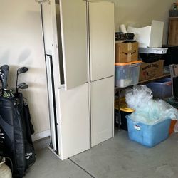 2 Metal Cabinet With Underlighting