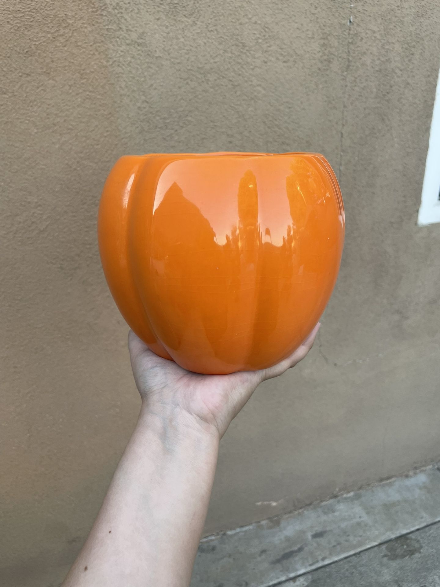 Pumpkin Ceramic Pot