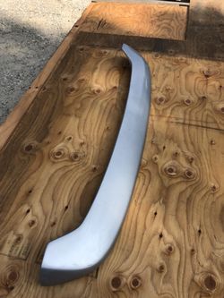 Mazda MPV 2000-2005 silver spoiler