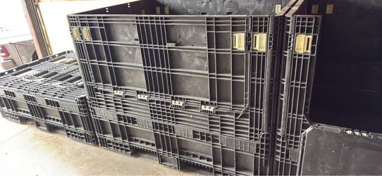 Foldable / collapsible heavy duty storage bin