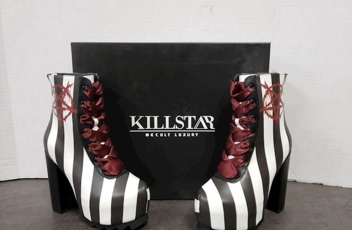 New Killstar Women's Lost Vegas Boots Size 5