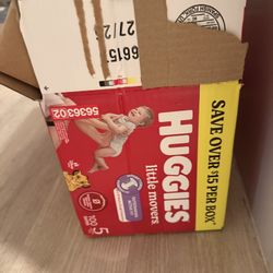 Huggies Diapers (Little Movers) Size 5