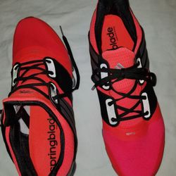 Adidas spring blades are like new .( Orange )