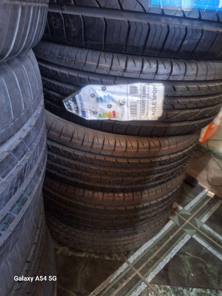 185/65/15/ $ 390 GOODYEAR NEW FOUR TIRES