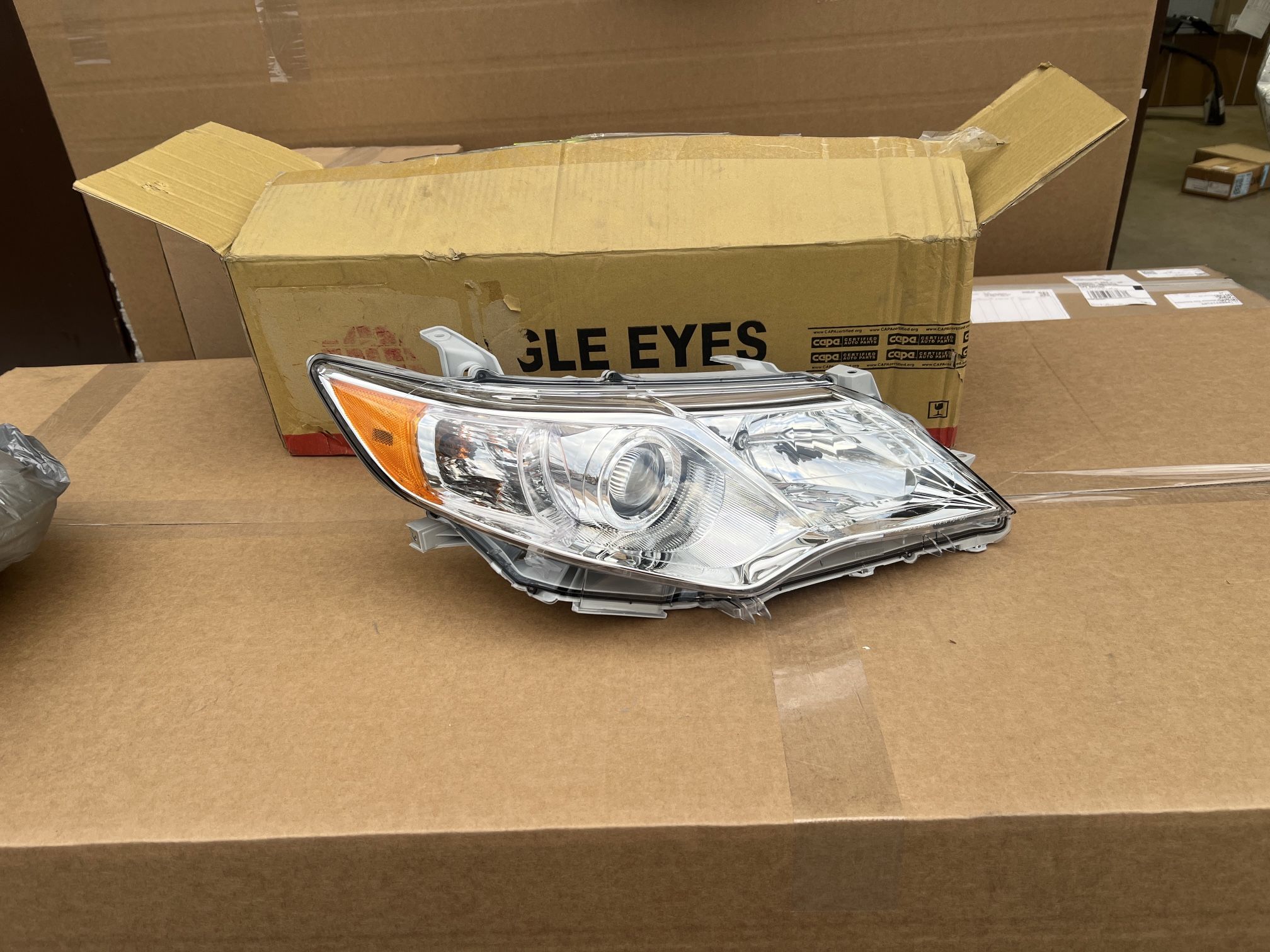 2012-2014 Toyota Camry Headlight Assembly Right Passenger Side Halogen |CAPA
