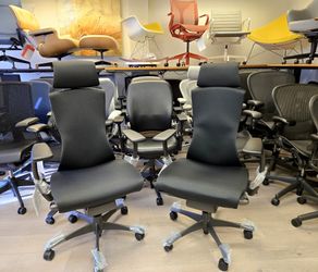 BRAND NEW HERMAN MILLER EMBODY BLACK SYNC FABRIC