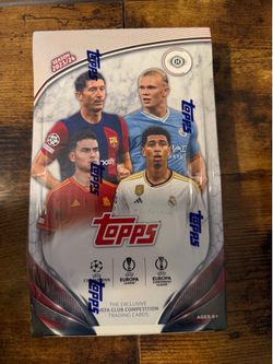 2023/2024 Topps UEFA Club Competition sealed box