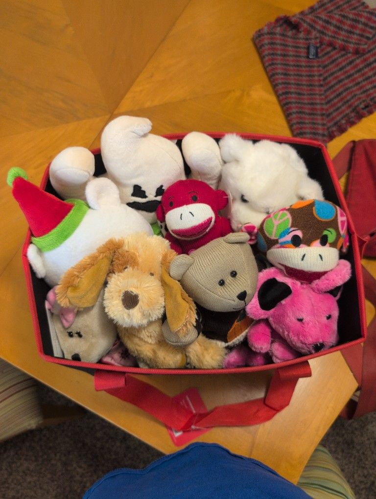Plushy Bundle ($20 OBO, box not included)