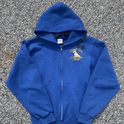 (Thrift) Blue Zipup
