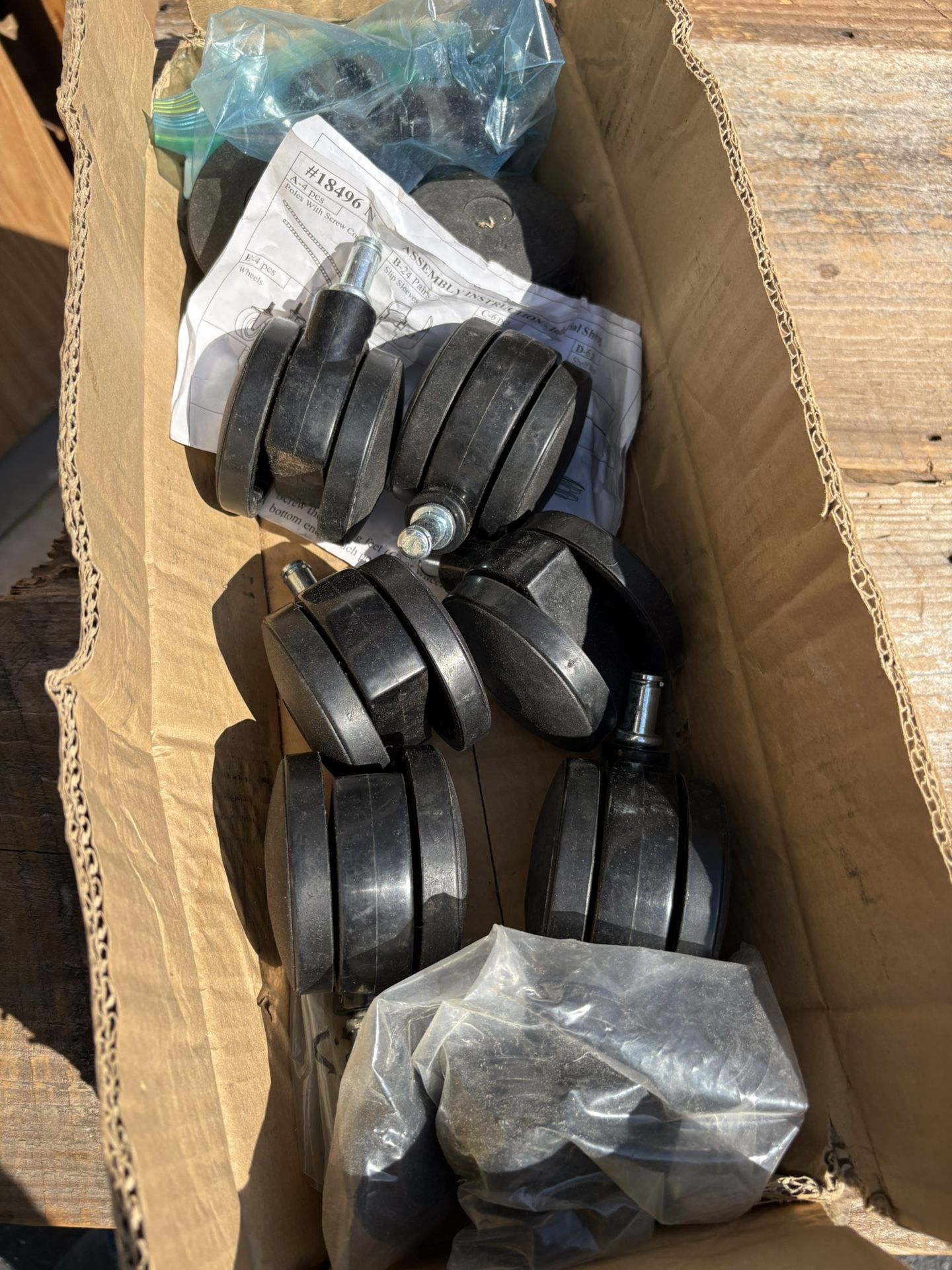 New Rollers For Work Bench Or Tool Box Or What Ever You Want To Roll Around 