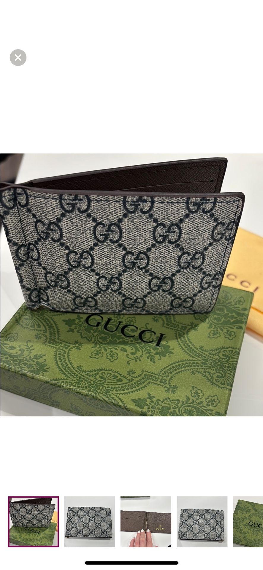 Men’s Gucci Wallet With Money Clip