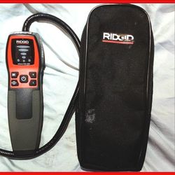 RIDGID 36163 CD-100 Micro Combustible Gas Handheld Diagnostic Detector with 16" Flexible Probe and Visual, Audible, and Vibration Alarms