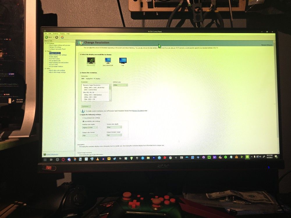 240hz 1080p Acer KG251Q