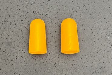 NEW, Soft Foam Orange Ear Plugs for Loud Noise Reduction. 120 Pairs.