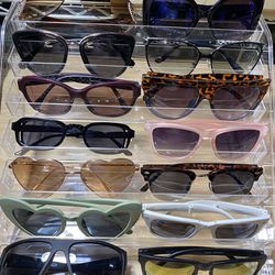 Multiple Sun Glasses, Sunglasses, Ray Bans, Carrera, Oakley, Nike, Maui Jim, Gucci And Much More 