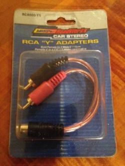 Metra Roadworks Car Stereo RCA "Y" Adapters