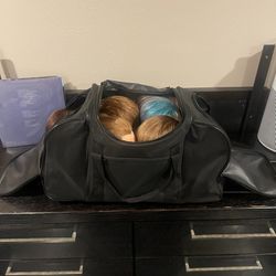 Cosmetology Bag On Wheels. Hairdresser Travel Organizer Bag 