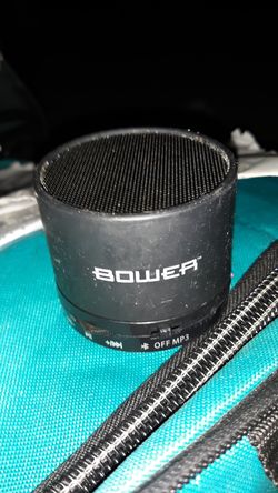 Bower speaker bluetooth