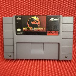 Mortal Kombat Super Nintendo Game