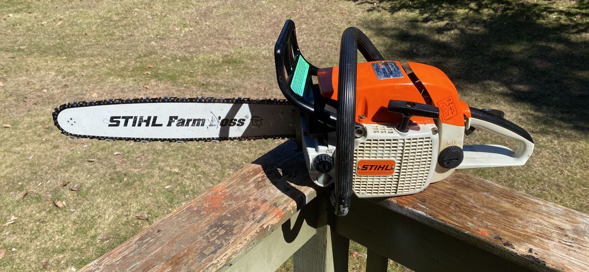 STIHL 028 AV SUPER WOOD BOSS BAR 18 Inches 54.7CC