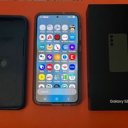 Samsung S 23 Plus Green Unlock 256 GB with watch