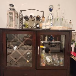 Cherry wood bar