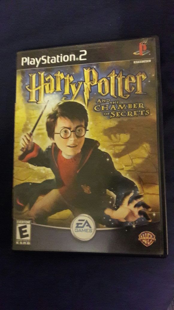 Harry Potter Chamber of Secrets Playstation 2 PS2 Game