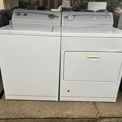 Washer And Gas Dryer Brand Kenmore Heavy Duty Everything Works Great With a 3 Months Warranty 