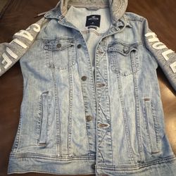 Man Jean Hollister Jacket