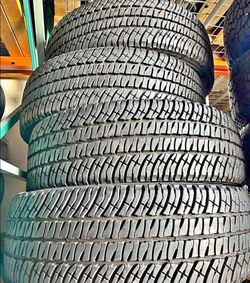275-65R20 LT Michelín Brand tires 💯 Excelente condición 80%life