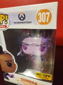Pop Funko Games Overwatch Sombra #307 (Translucent)
