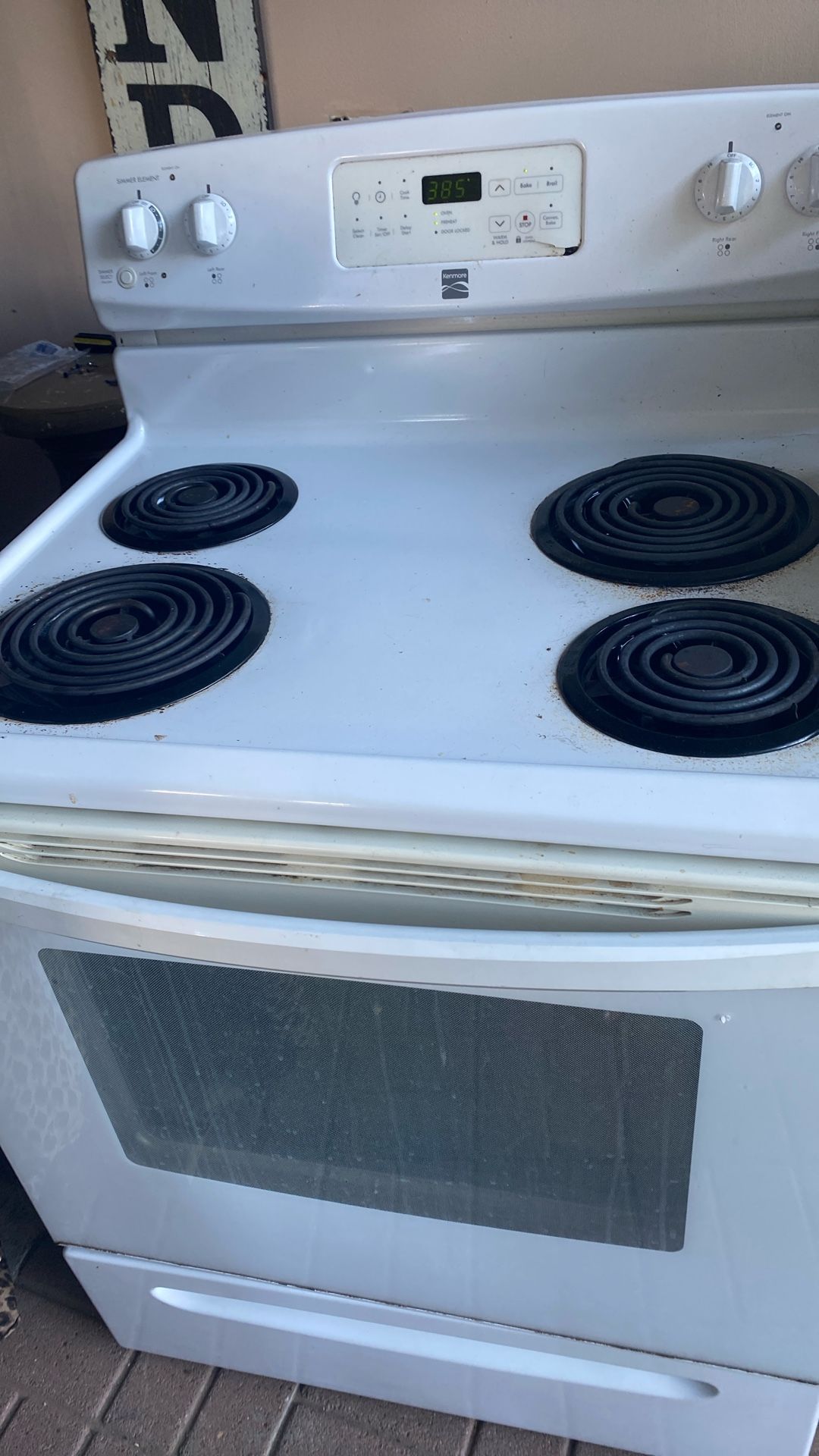 Estufa Kenmore Electrica. $70.00