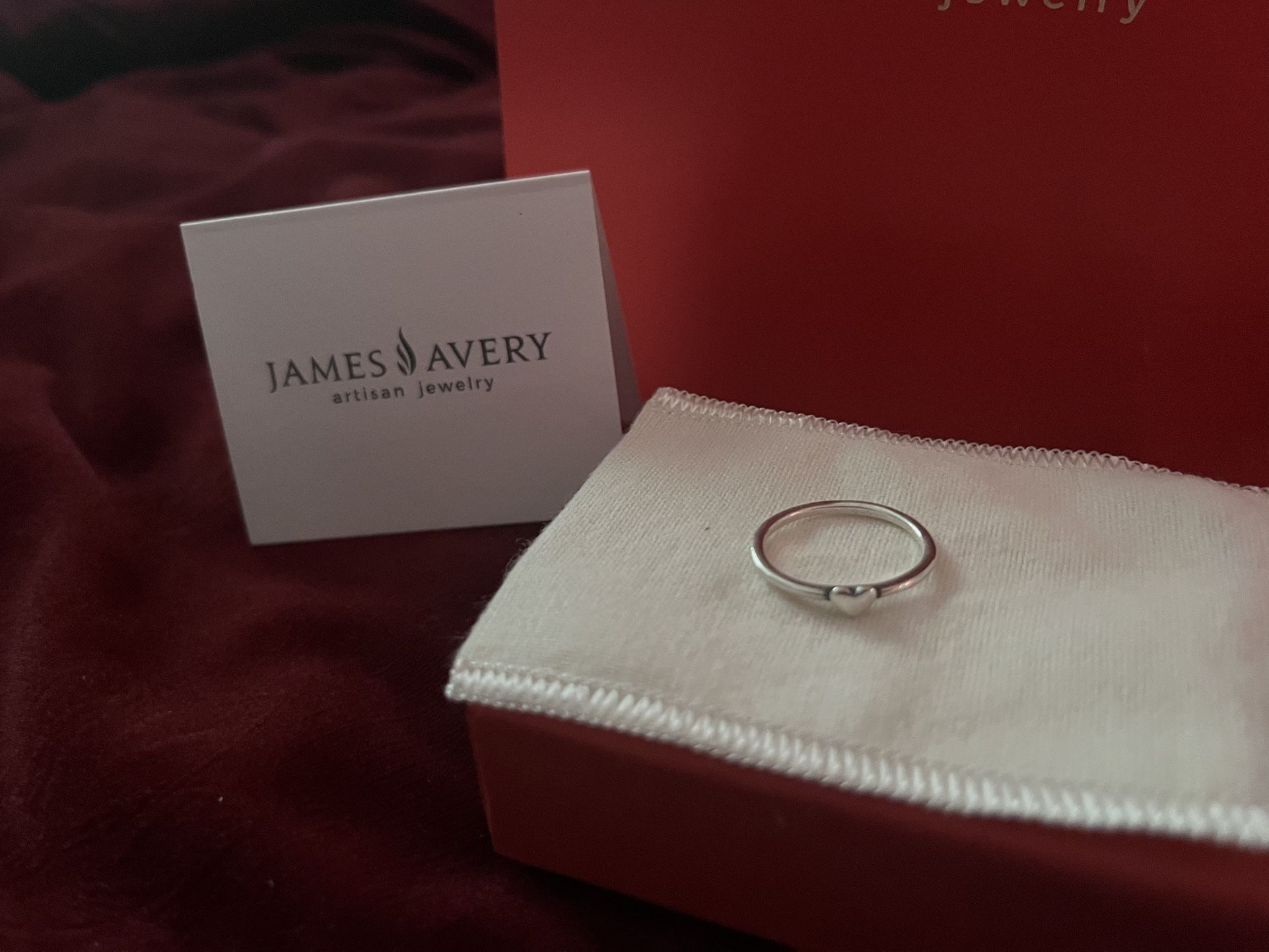 James Avery Heart Ring